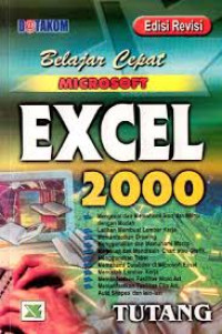 Belajar Cepat microsoft excel 2000