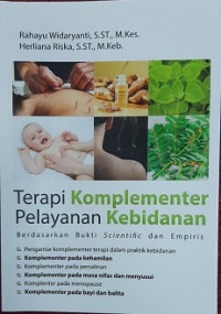 Terapi Komplementer Pelayanan Kebidanan