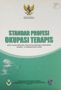 Standar Profesi Okupasi Terapis