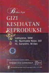 Buku Ajar Gizi Kesehatan Reproduksi