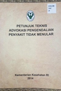 Petunjuk Teknis Advokasi Penyakit Tidak Menular